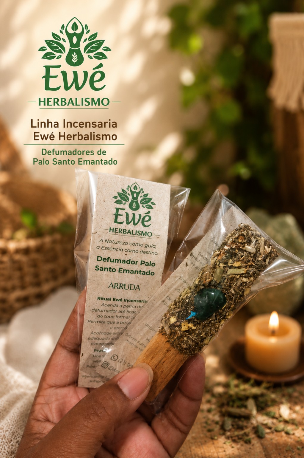 Palo Santo Emantado da Ewé Herbalismo